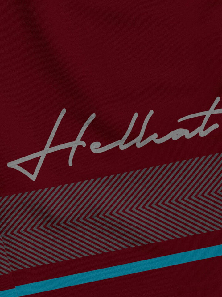 HELLCAT Boys Pack Of 2 Typography Printed Shorts