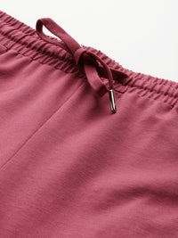 Monte Carlo Women Mid-Rise Regular Fit Track Pants with Side Stripes