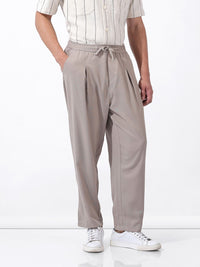 The Indian Garage Co Men Drop Crotch Loose Fit Harem Trousers