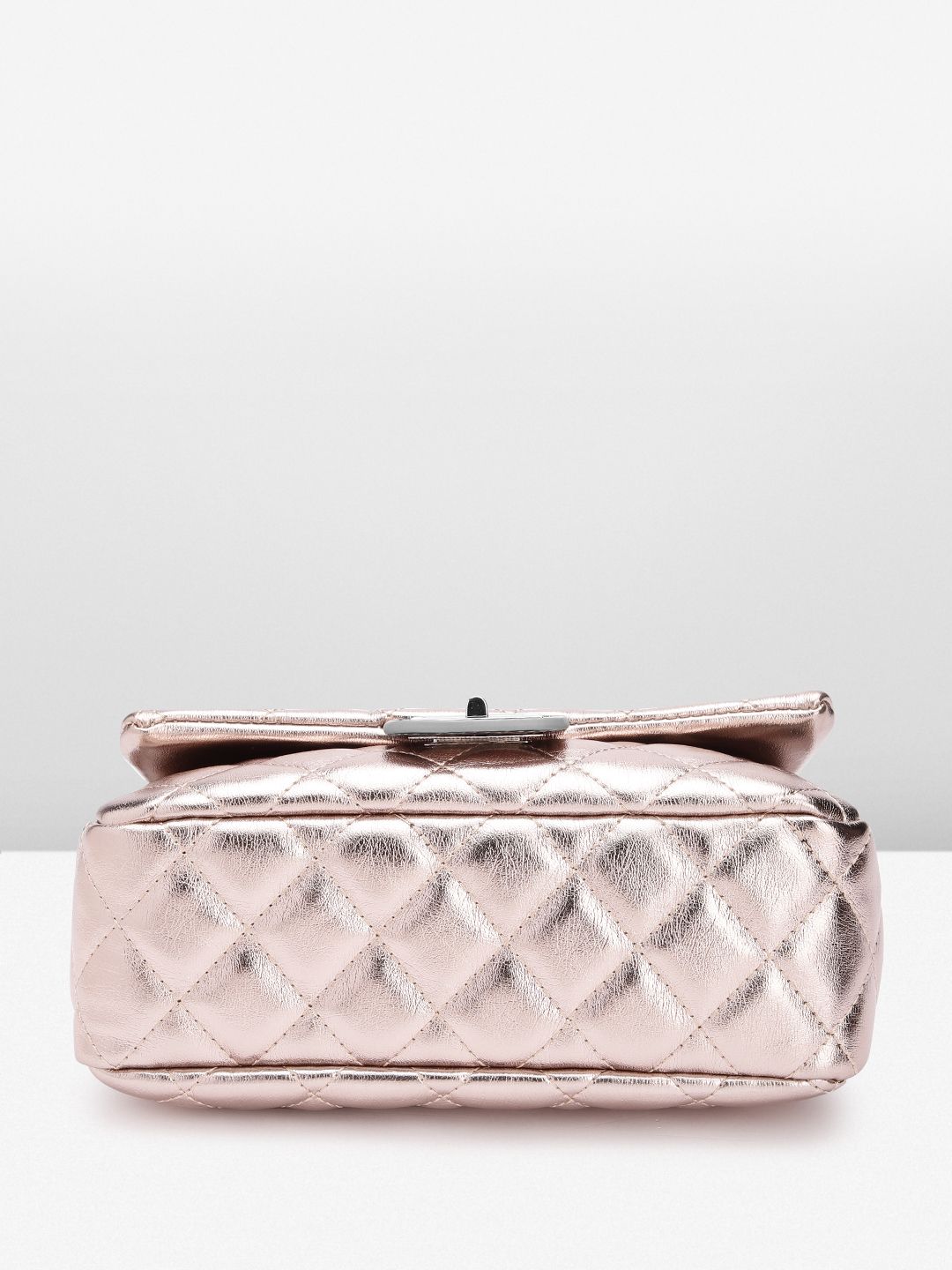 Lino Perros Women Quilted Textured Structured Sling Bag