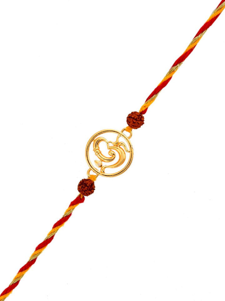 Voylla Om Rudraksha Benang Manik Rakhi