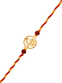 Voylla Om Rudraksha Benang Manik Rakhi