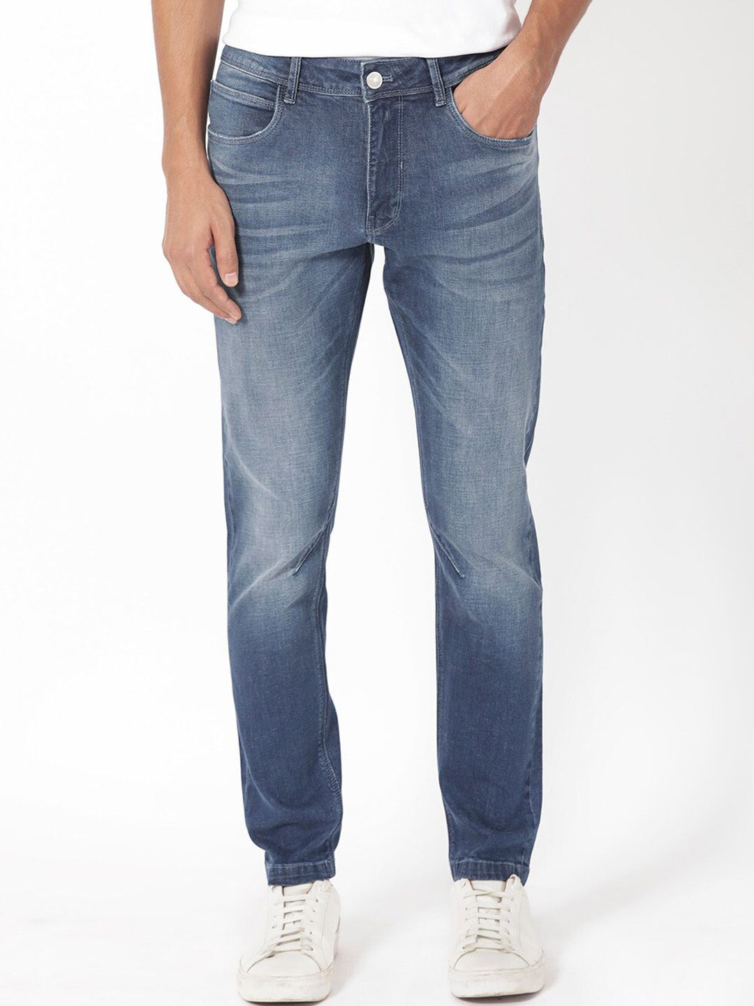 RARE RABBIT Men Toke Slim Fit Cotton Jeans