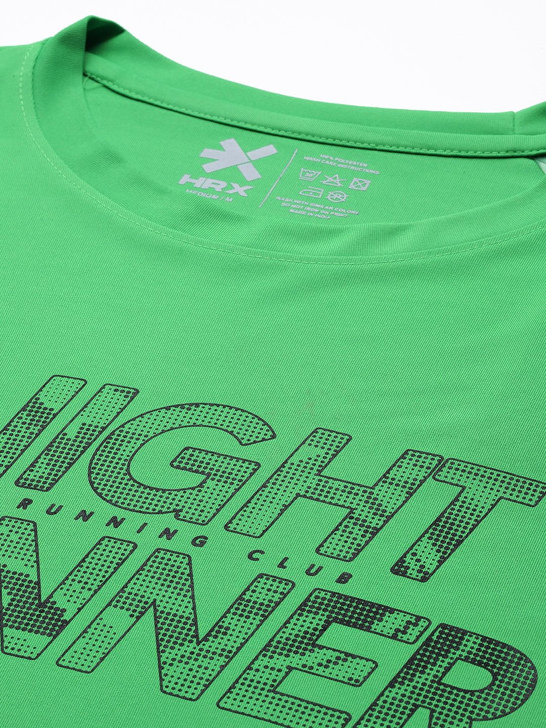 HRX by Hrithik Roshan Typography Printed Running T-shirt
