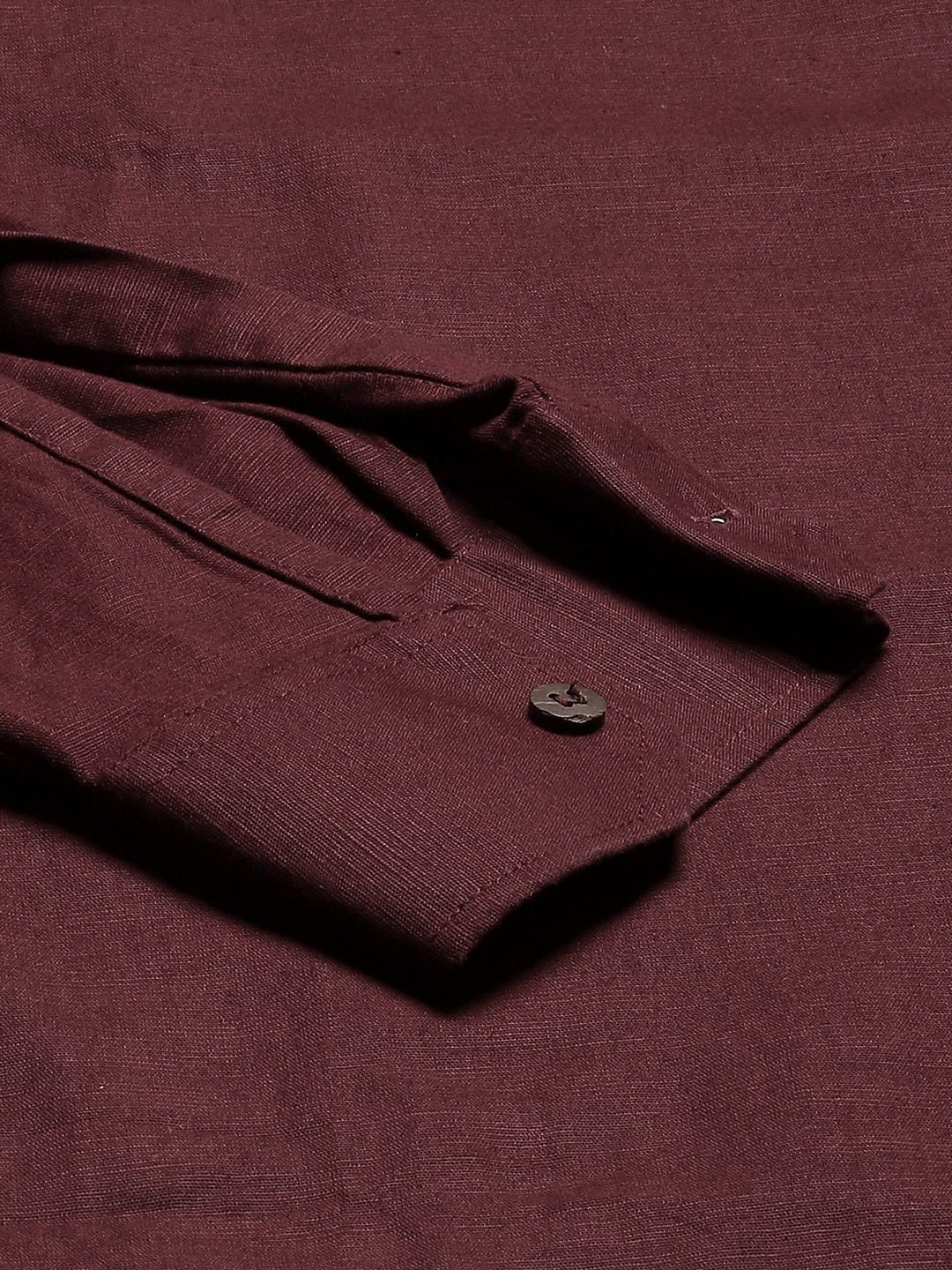 DENNISON Men Maroon Comfort Fit Kurta