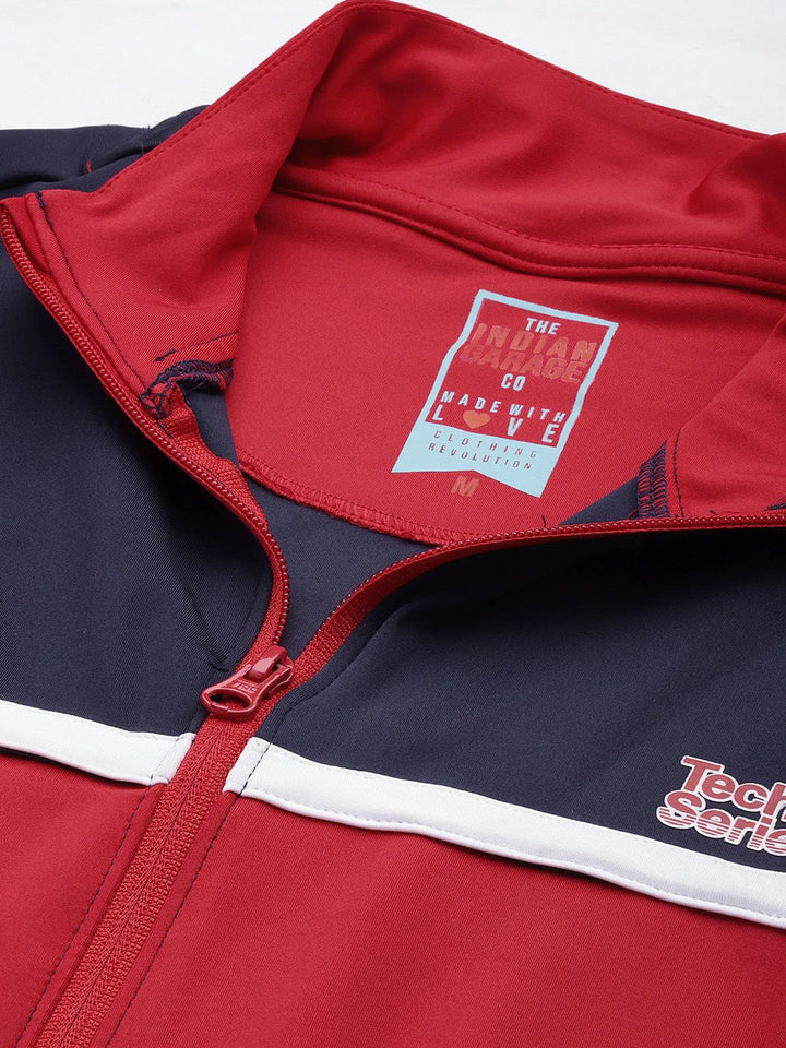 The Indian Garage Co Men Colourblocked Tracksuit