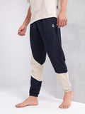 HRX by Hrithik Roshan Men Colourblocked Mid-Rise Yoga Joggers