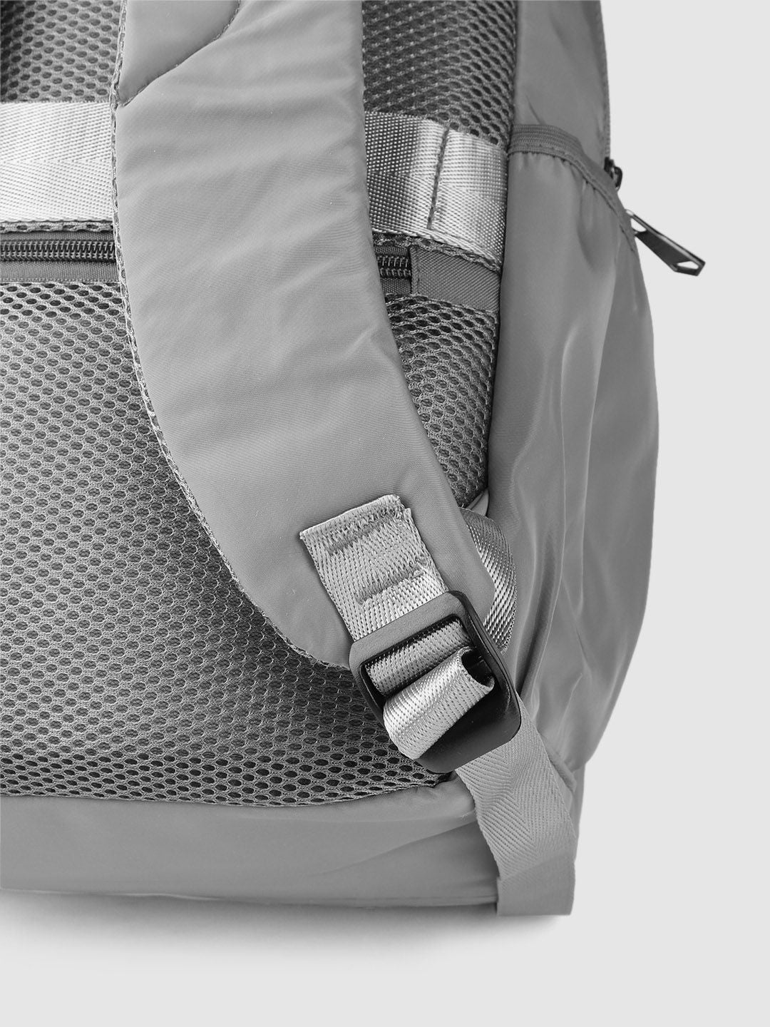 Lino Perros Women Grey Solid 13 Inch Laptop Backpack