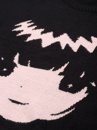 DressBerry Self Design Sweater Dress