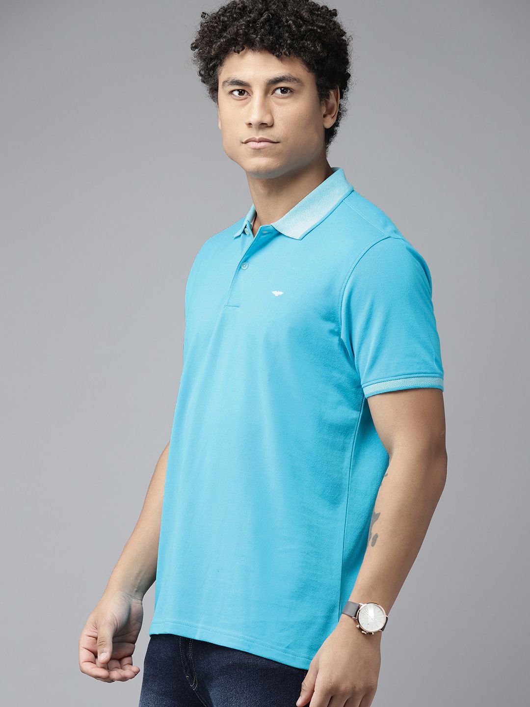 Park Avenue Polo Collar Slim Fit T-shirt