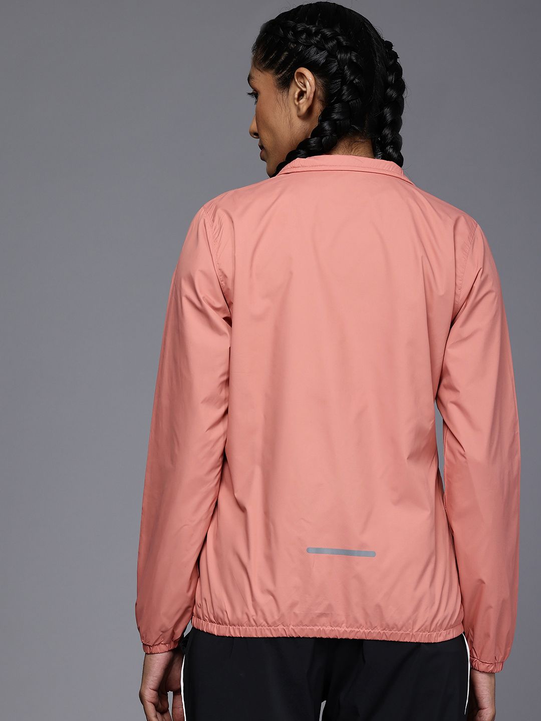 HRX by Hrithik Roshan Rapid-Dry Antimicrobial Running Sporty Jacket