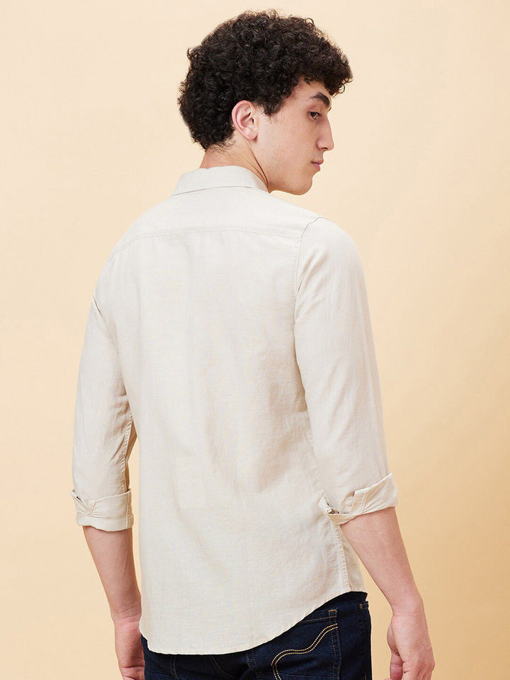 Being Human Slim Fit Long Sleeves Casual Shirt