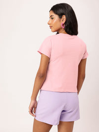 DressBerry Spread Kindness, Let It Flourish Feminine Printed T-shirt