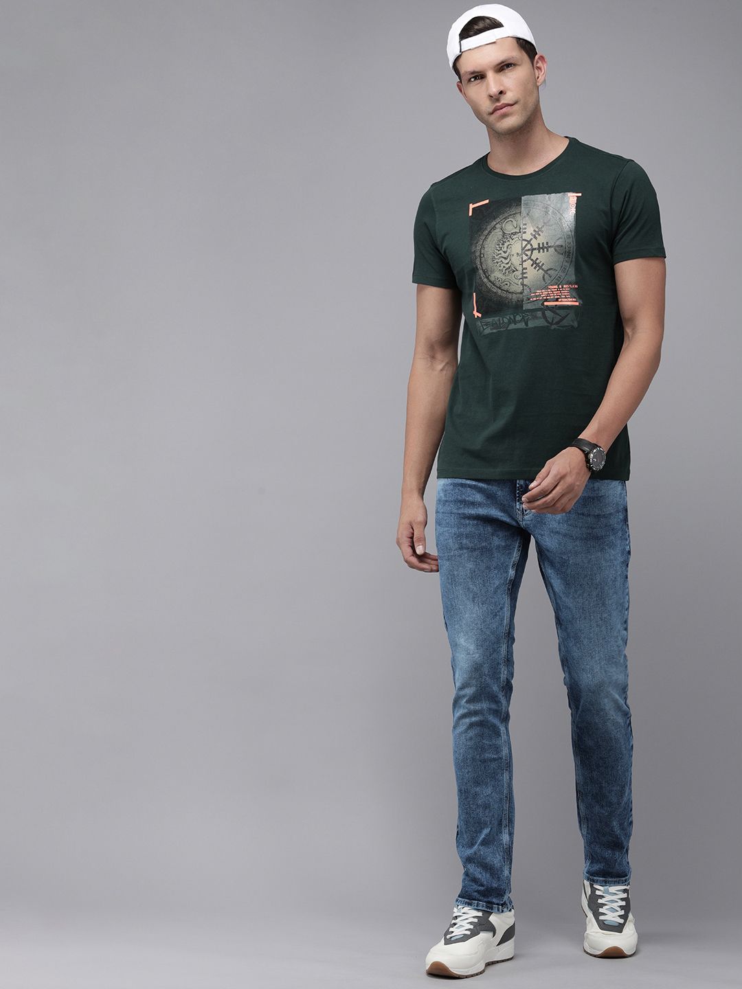 SPYKAR Men Rovers Heavy Fade Stretchable Jeans