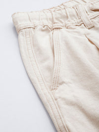The Indian Garage Co Men Pleated Relaxed Fit Pure Cotton Jeans