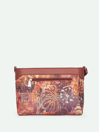 ZOUK FloLov Harmony Floral Printed Structured Sling Bag