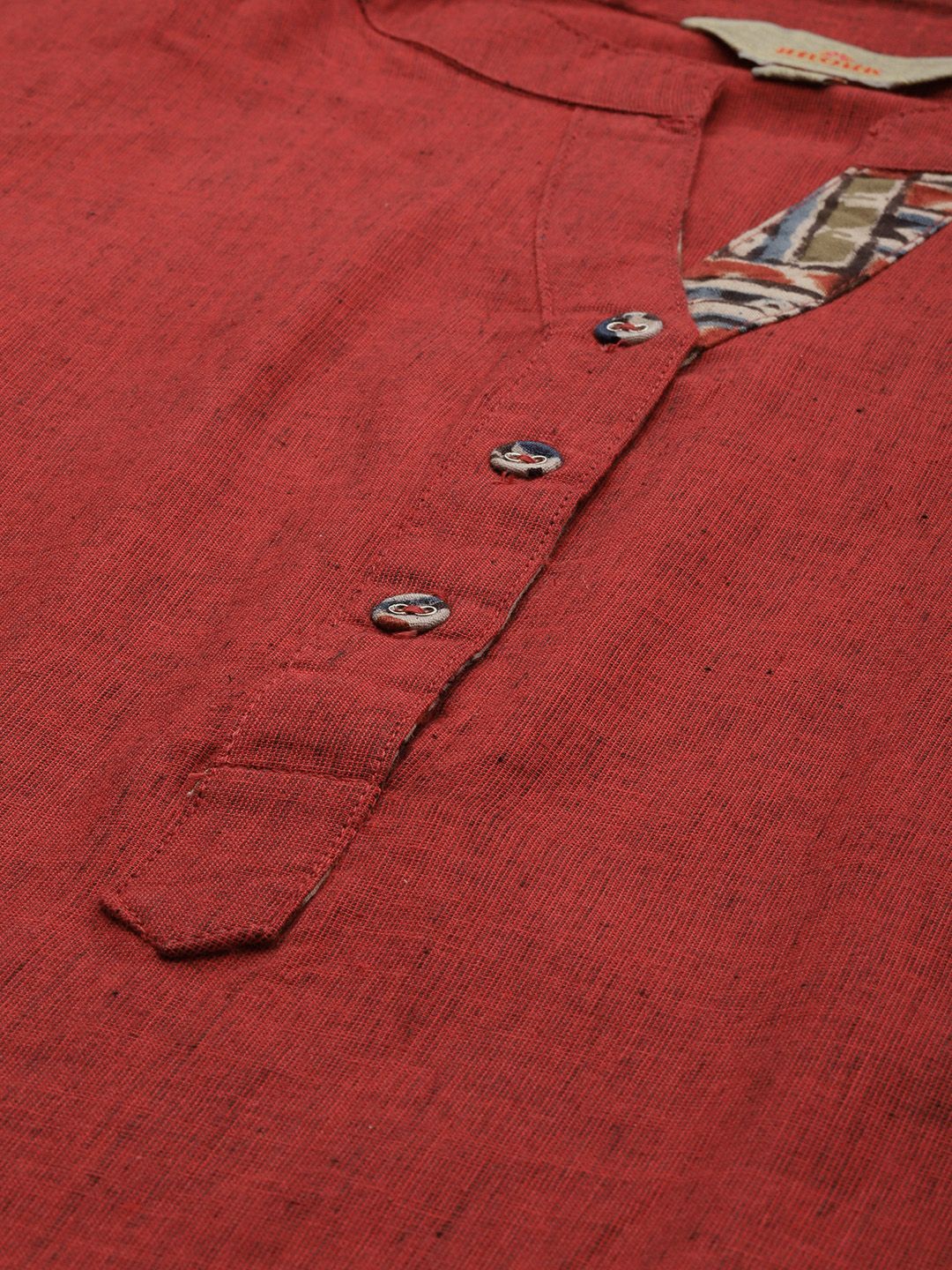 Anouk Women Solid Straight Kurta