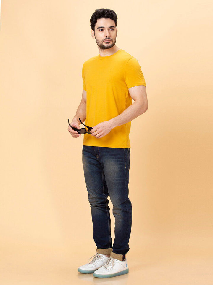 Being Human Round Neck Slim Fit T-shirt