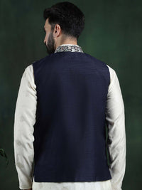 Jaket Nehru Sutera Premium SOJANYA Sulam