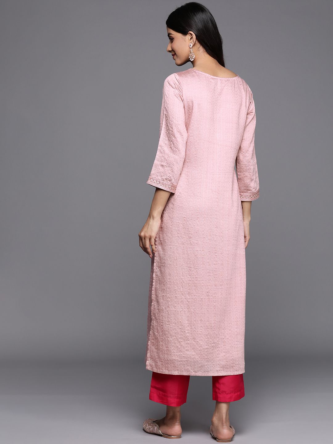Libas Pastel Dobby Kurta