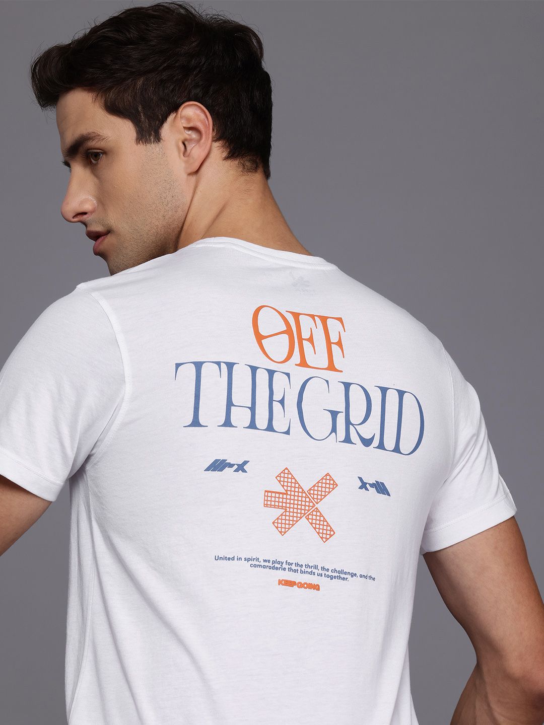 HRX by Hrithik Roshan Lifestyle Typography Print T-shirt