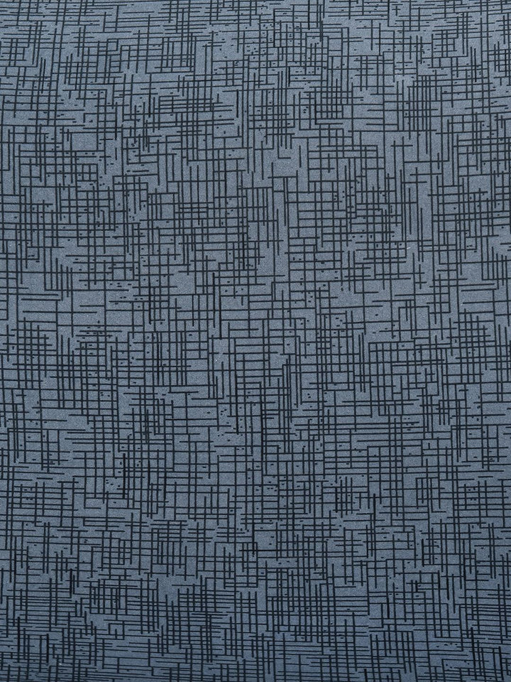 Story@home Grey & Black Printed 4 Seater Stretchable Sofa Cover With Arms