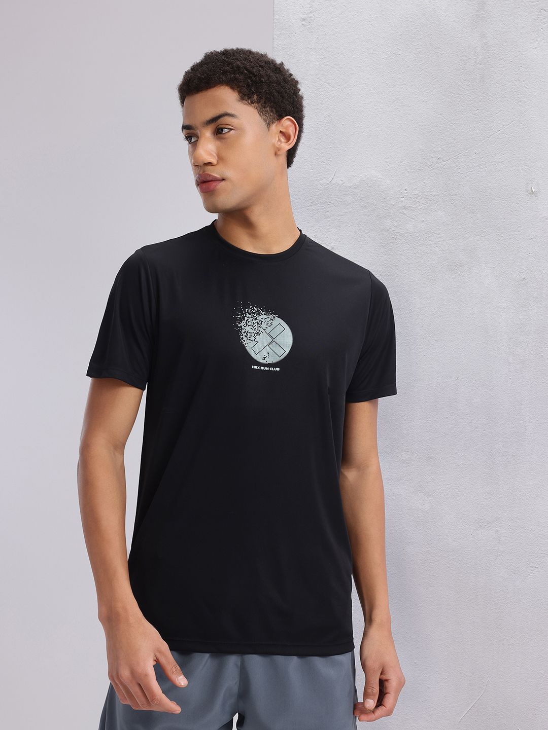 HRX by Hrithik Roshan Printed Rapid-Dry Running T-shirt