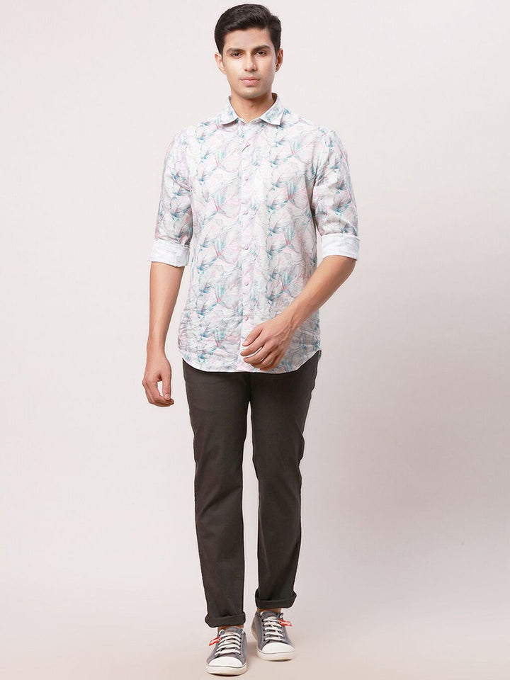 Raymond Men Mid-Rise Slim Fit Trouser