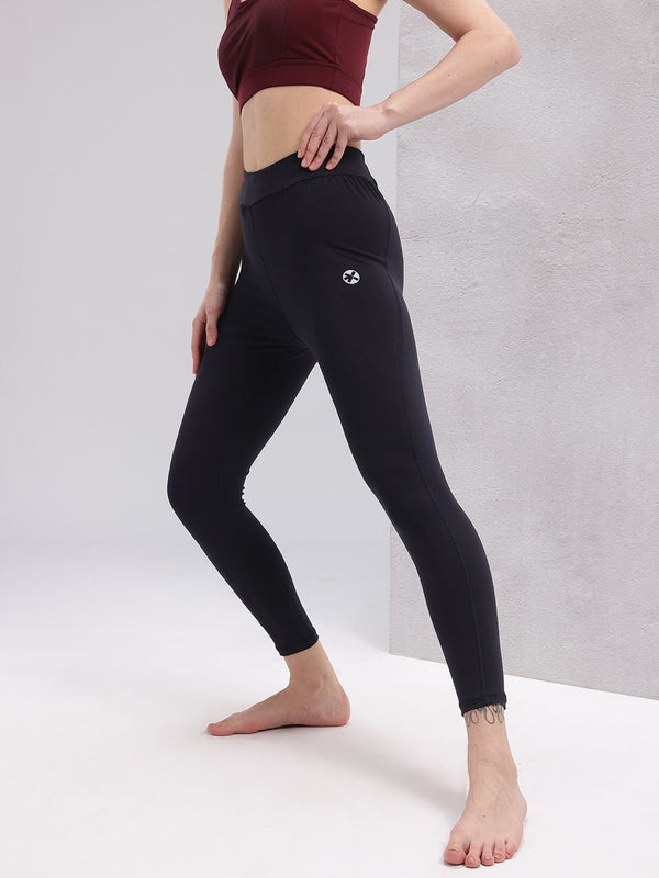 HRX by Hrithik Roshan Women Mid-Rise Cropped Skinny Fit Yoga Tights