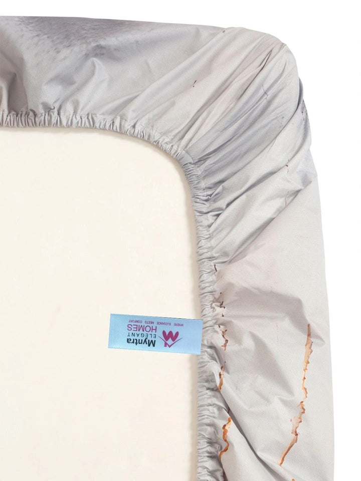 Myntra Elegant Homes Grey 400 TC Cadar Katil King dengan 2 Sarung Bantal