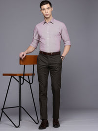 Raymond Slim Fit Checked Pure Cotton Formal Shirt