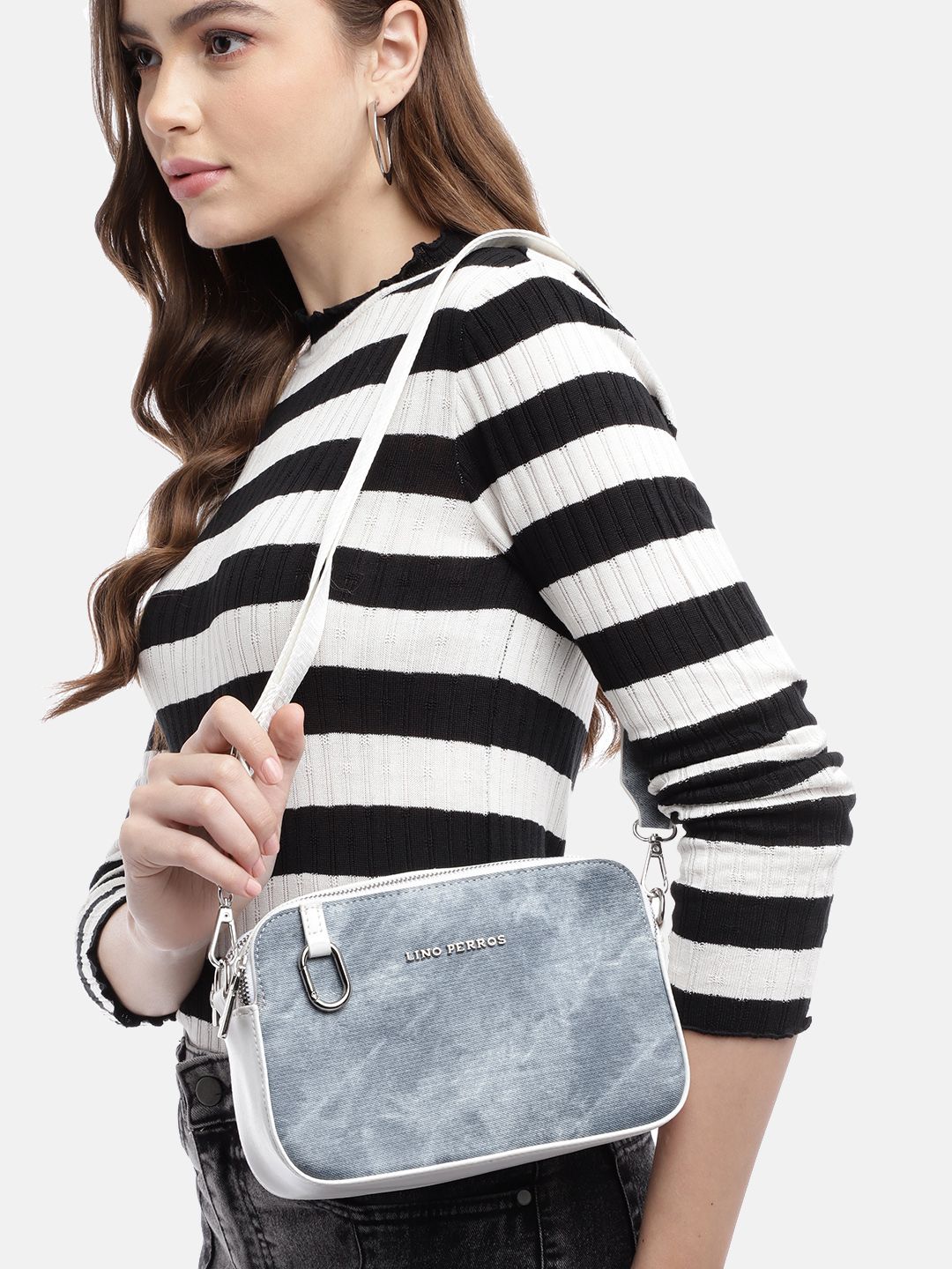 Lino Perros Structured Sling Bag