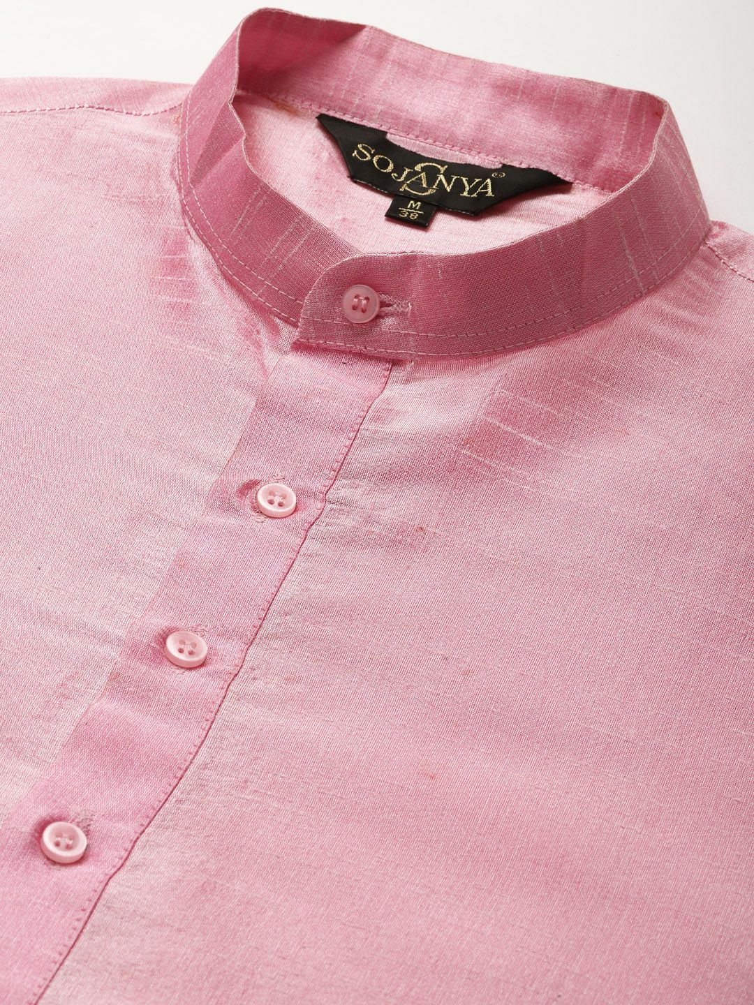 SOJANYA Kurta Lelaki dengan Jaket Nehru Bersulam Motif Churidar & Etnik