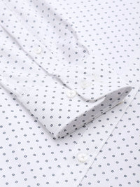 Park Avenue Slim Fit Geometric Printed Formal Shirt
