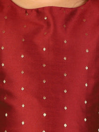 VASTRAMAY Girls Woven Design Ready to Wear Lehenga Choli Set