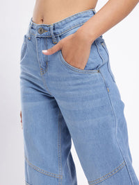 DressBerry Women Urban Savvy Bootcut Fit Light Fade Jeans