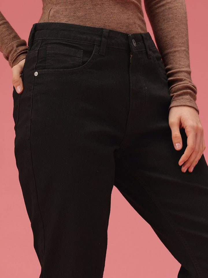 DressBerry Women Boyfriend Fit High-Rise Stretchable Jeans