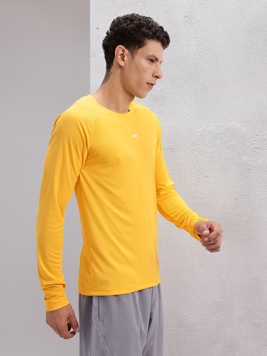 HRX by Hrithik Roshan Raglan Sleeves Training T-shirt