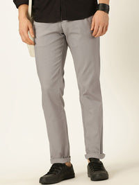 Thomas Scott Men Smart Linen Cotton Pleated Chino Trouser