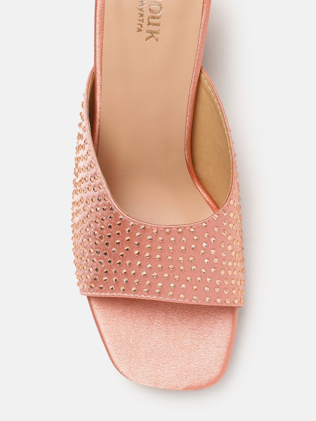Anouk Embellished Party Block Heels
