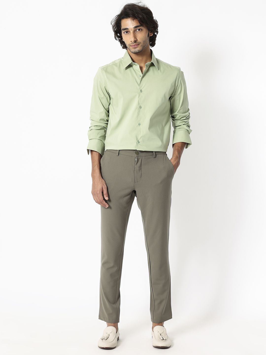 RARE RABBIT Men Benedict Slim Fit Shirt