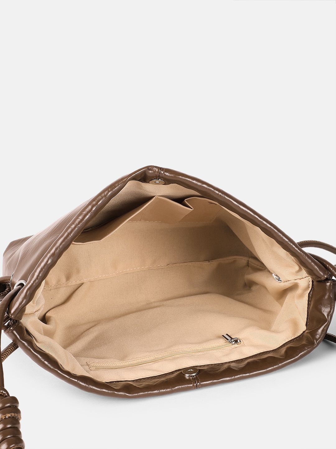 DressBerry Textured Structured Shoulder Bag