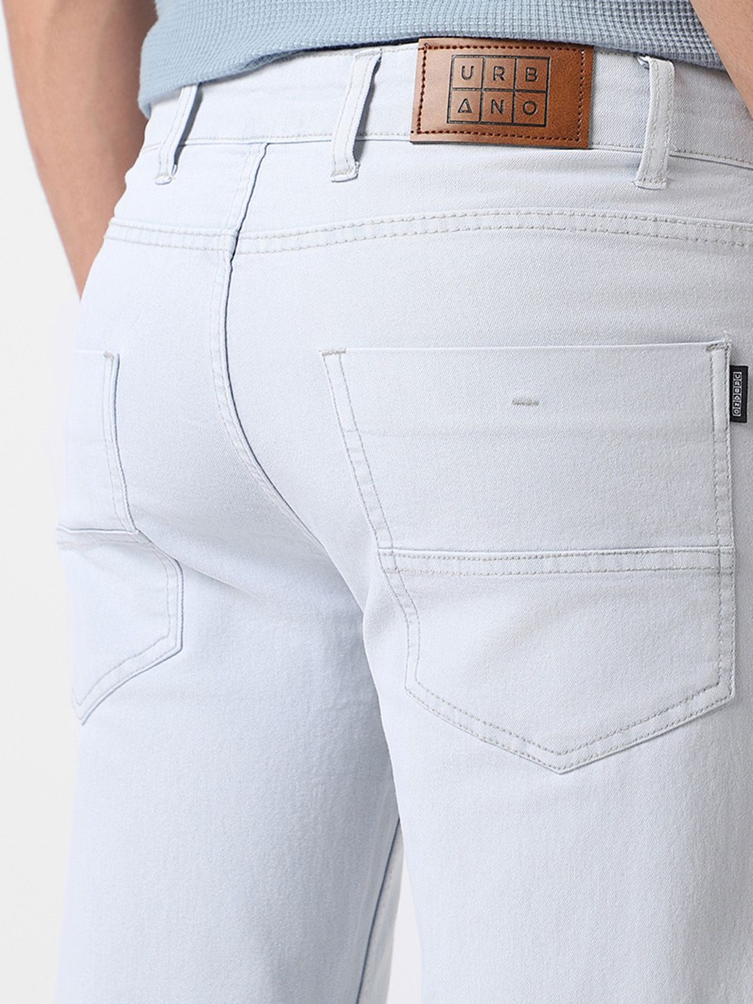 Urbano Fashion Men Regular Fit Washed Stretchable Jeans