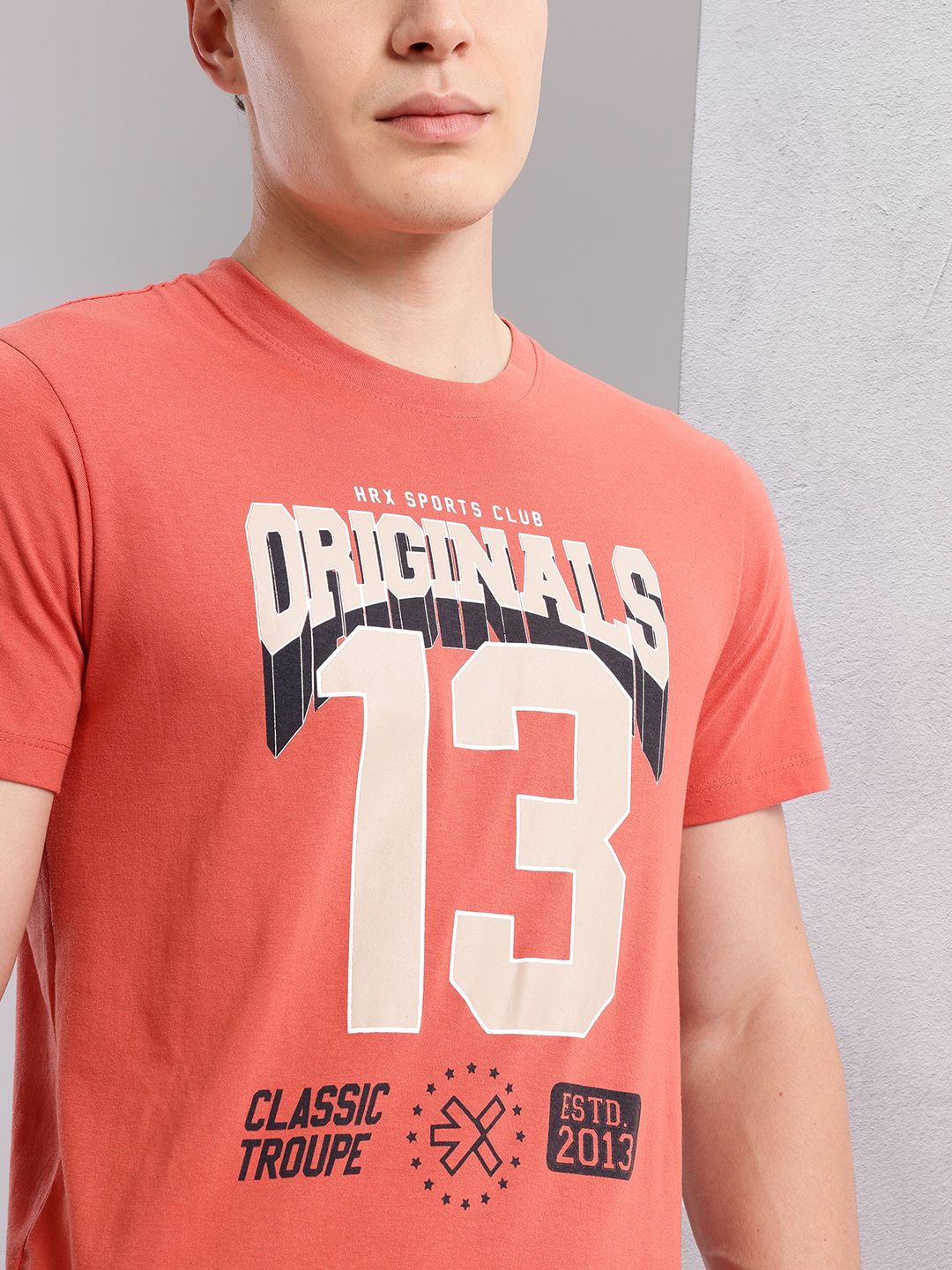 HRX by Hrithik Roshan Men Typography Printed T-shirt
