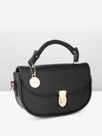 DressBerry Textured Structured Handheld Bag