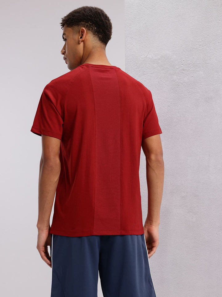 HRX by Hrithik Roshan Brand Logo Print Longline Training T-shirt