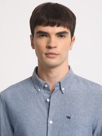 THE BEAR HOUSE Slim Fit Cotton Casual Shirt