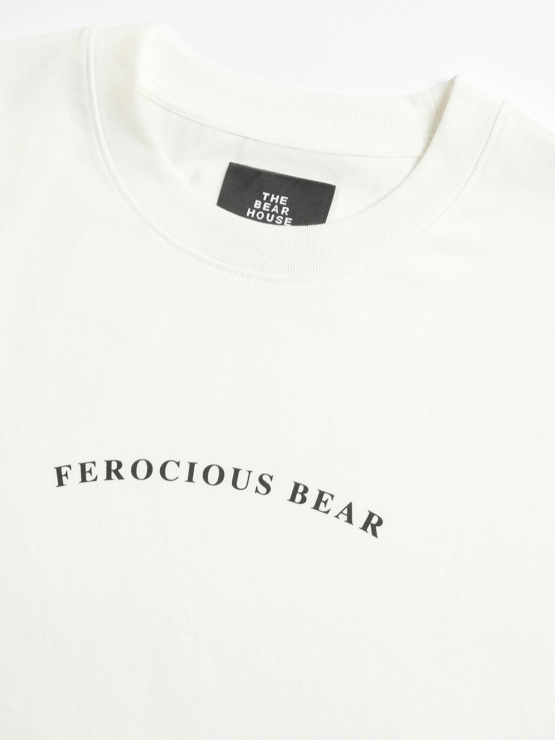 THE BEAR HOUSE Men's Oversized Crew Neck T-shirt