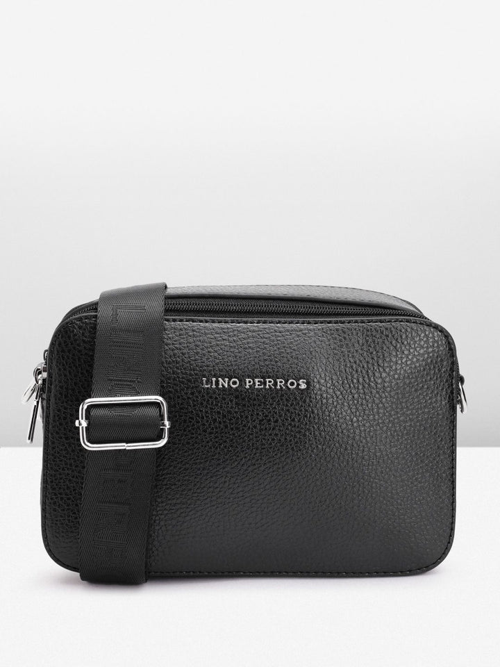 Lino Perros Textured Structured Sling Bag