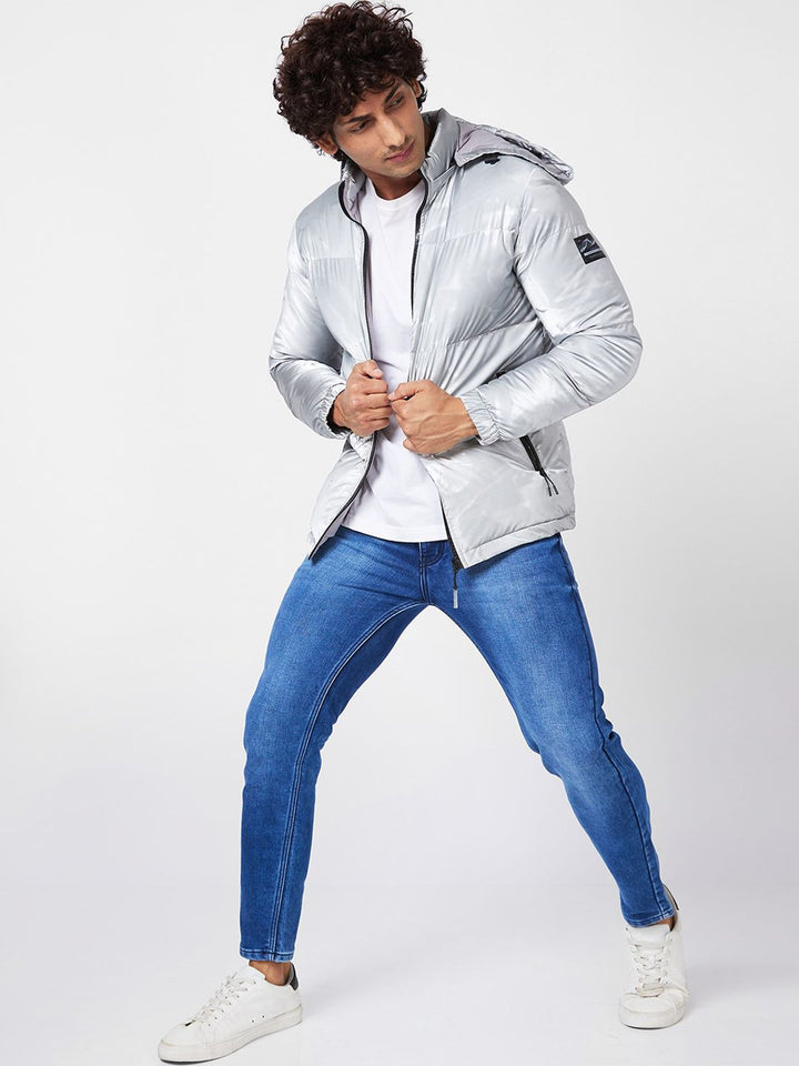 SPYKAR Hooded Padded Jacket